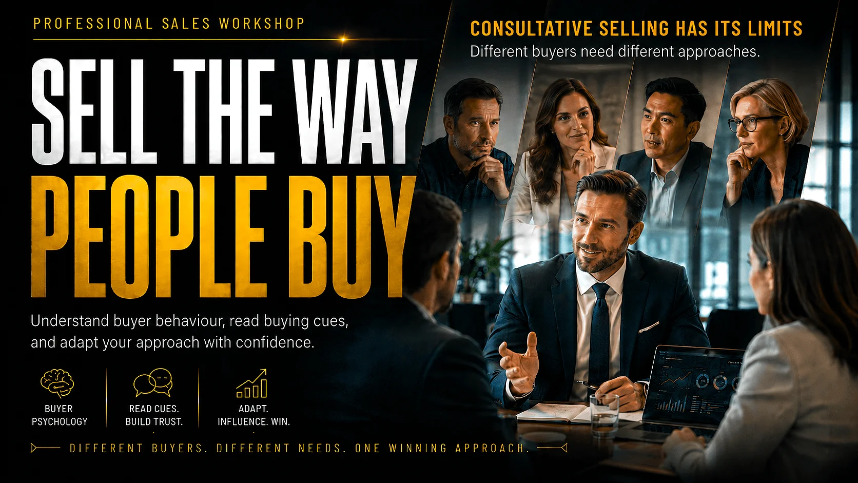Sell the Way People Buy — Behaviour-Based Adaptive Selling Workshop